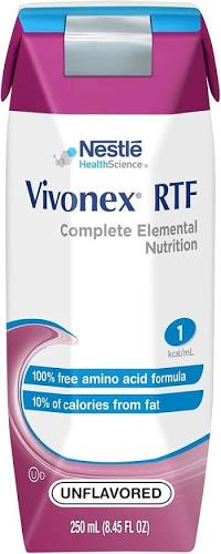 Vivonex RTF Ready-to-Feed Elemental Tube Feeding Formula — Case of 24 x 250ml