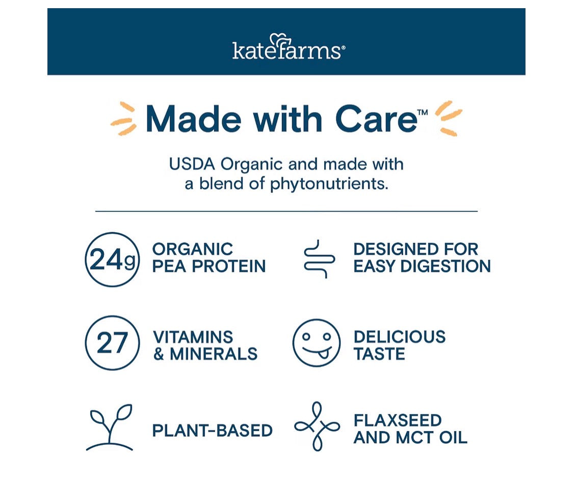 Kate Farms Peptide 1.5 Vanilla Sole-Source Nutrition Formula — 12-Pack (12 x 325mL / 11 fl oz)