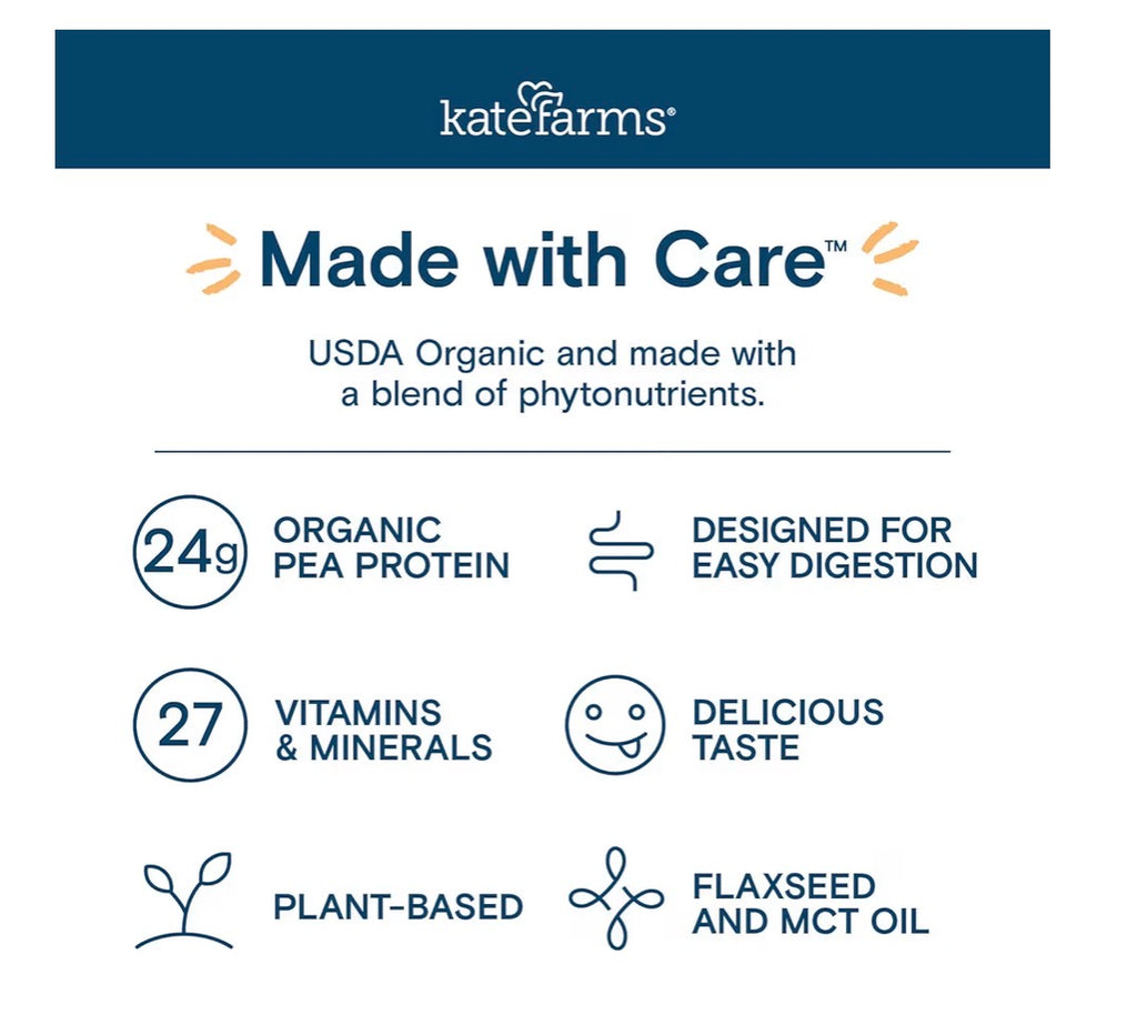 Kate Farms Peptide 1.5 Plain Sole-Source Nutrition Formula — 12-Pack (12 x 325mL / 11 fl oz)