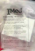 IMed Products Empty EVA Bag 500mL — product label with instructions and cautions