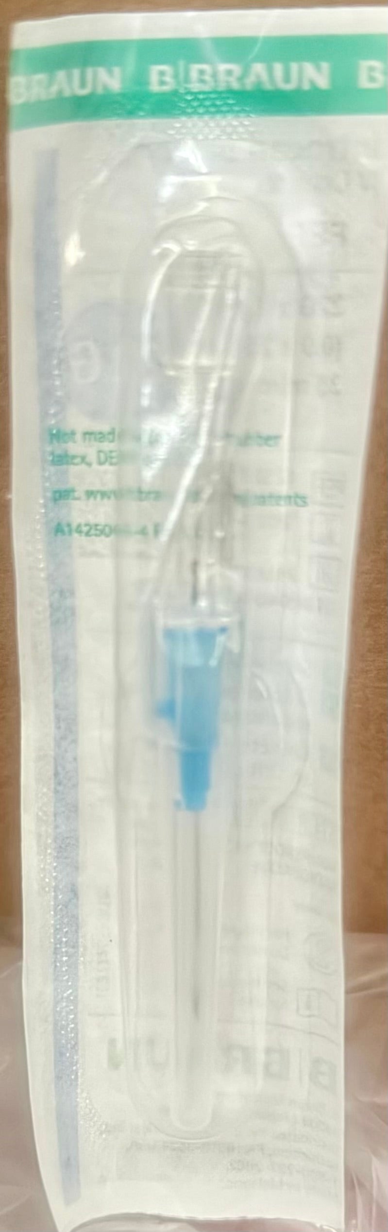 B. Braun Introcan Safety 22G IV Catheter — sterile packaged unit