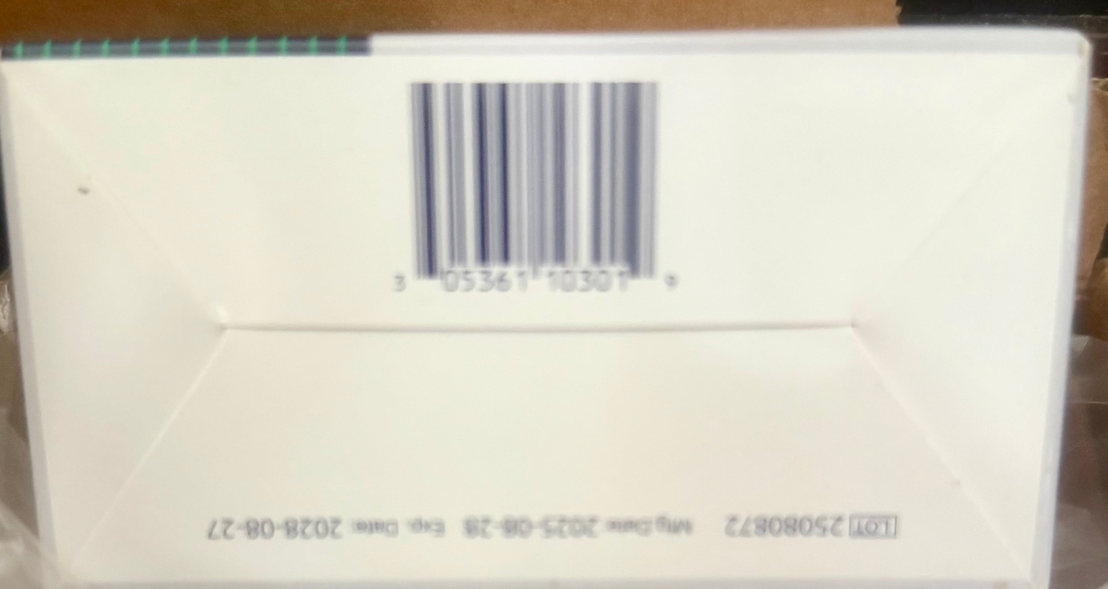 Rugby Alcohol Prep Pads barcode and lot information